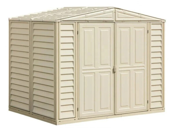 Duramax Duramate. 8’x5.3′ Vinyl Shed w/ Foundation 00184