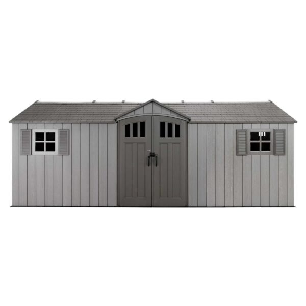 Lifetime 20 Ft. X 8 Ft. Outdoor Storage Shed – 60351