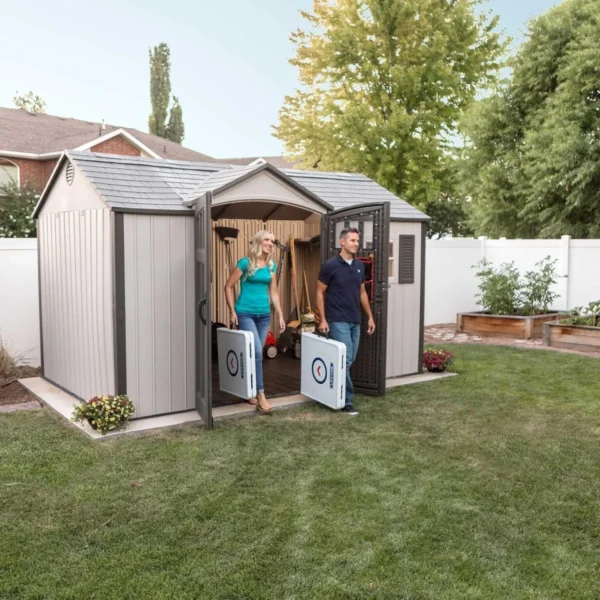 Lifetime 12.5 Ft. X 8 Ft. Outdoor Storage Shed – 60223