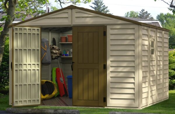 Duramax Woodbridge Plus 10.5’x10′ Shed with Foundation 40224