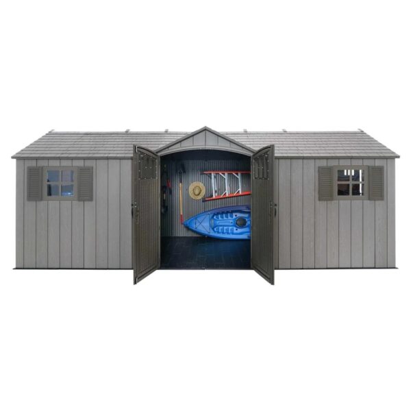 Lifetime 20 Ft. x 8 Ft. Outdoor Storage Shed