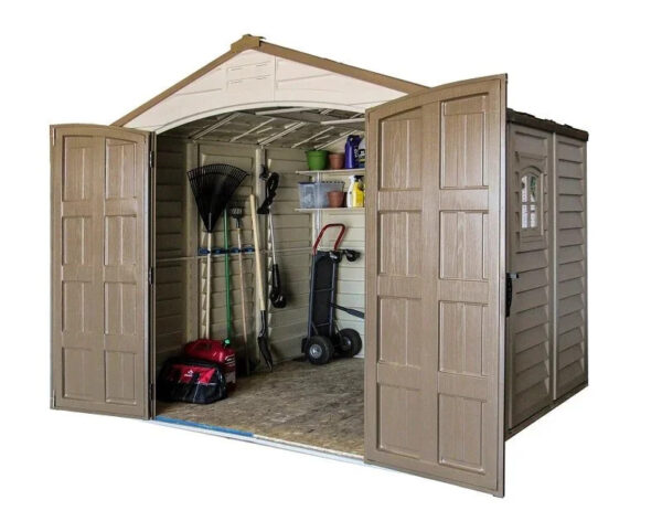 Duramax DuraPlus 8’x8′ Shed with Foundation – 30114