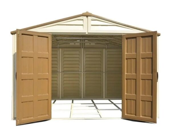 Duramax Woodbridge Plus 10.5’x10′ Shed with Foundation 40224