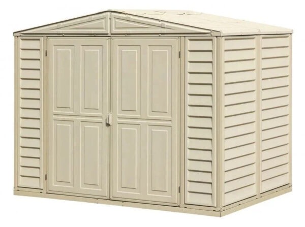 Duramax Duramate. 8’x5.3′ Vinyl Shed w/ Foundation 00184