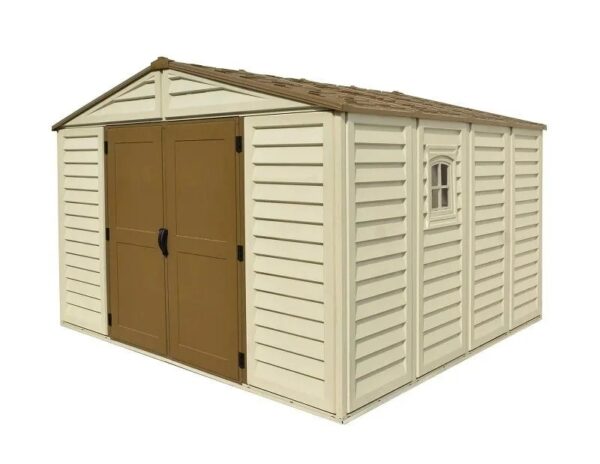 Duramax Woodbridge Plus 10.5’x10′ Shed with Foundation 40224