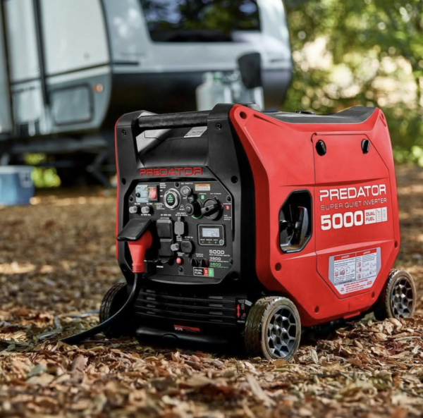 PREDATOR 5000 – 3900/5000W DUAL FUEL INVERTER GENERATOR WITH REMOTE START