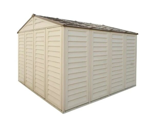 Duramax Woodbridge Plus 10.5’x10′ Shed with Foundation 40224