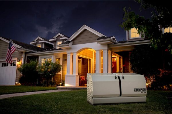 Champion Power Equipment 8.5kW Home Standby Generator with ATS50 Outdoor Rated Automatic Transfer Switch