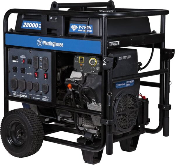 Westinghouse 28,000 Peak Watt Home Backup Portable Generator, Remote Electric Start with Co Sensor