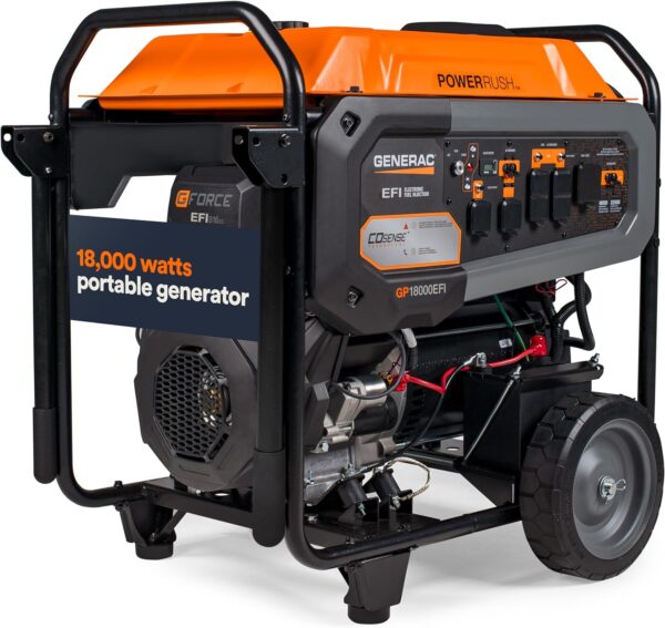 Generac 7706 Gas Powered Portable Generator 49st