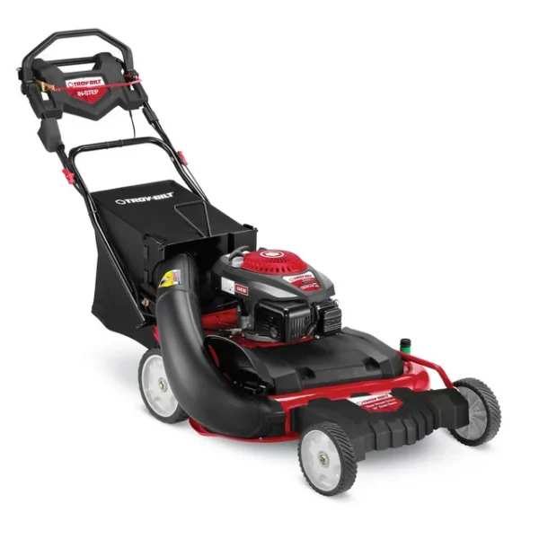 Troy-Bilt 3-N-1 Self-Propelled RWD Gas Lawn Mower, 195cc Engine