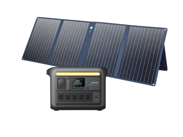 Anker SOLIX C800X Solar Generator + 100W Solar Panel