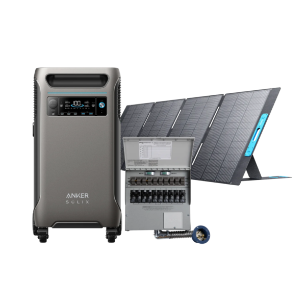 Anker SOLIX F3800 + Home Backup Kit + 400W Solar Panels