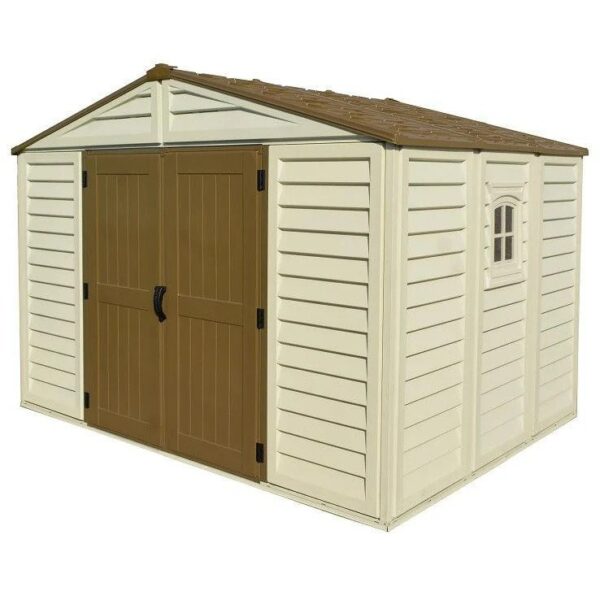 Duramax Woodbridge Plus 10.5’x8′ Shed with Foundation 40214