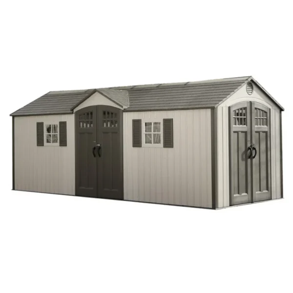 Lifetime 20 Ft. x 8 Ft. Outdoor Storage Shed