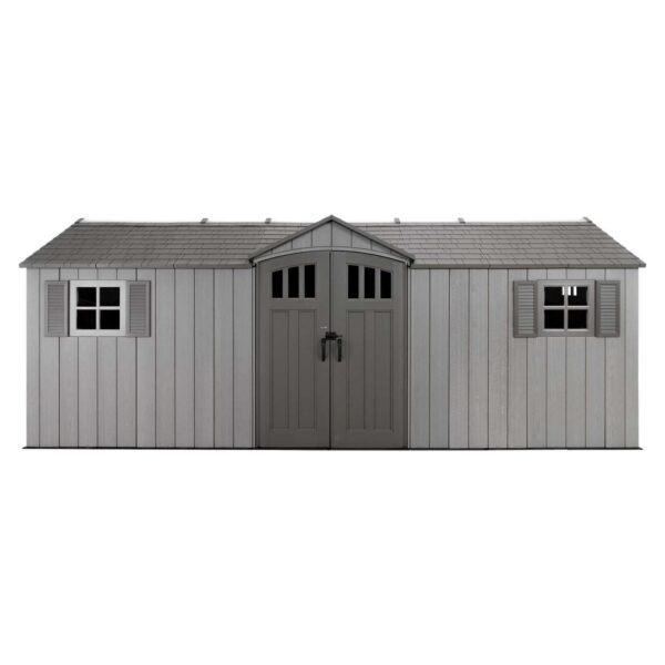 Lifetime 20 Ft. X 8 Ft. Outdoor Storage Shed – 60351